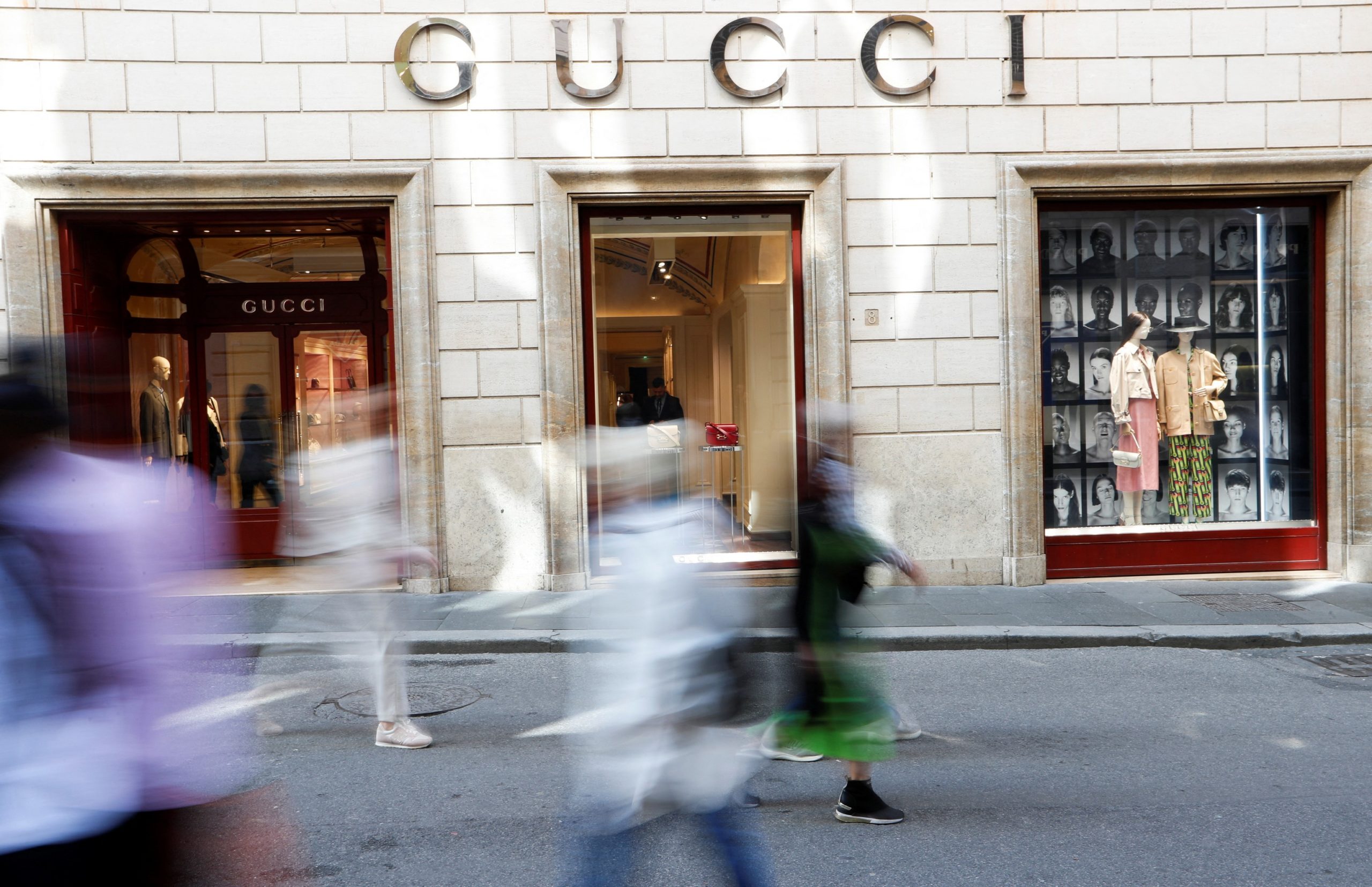 Une première: des employés de Gucci se mettent en grève