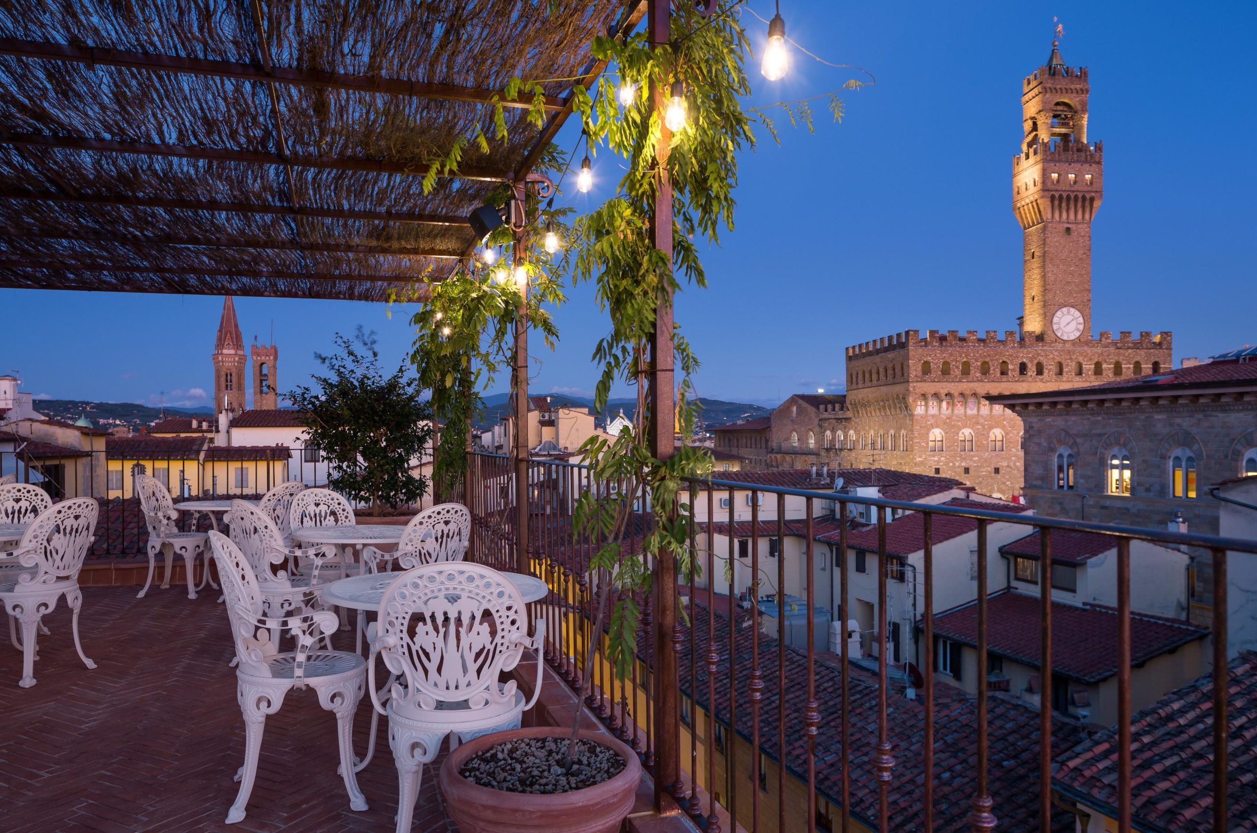L'Angel Roofbar & Dining, à Florence, en Italie