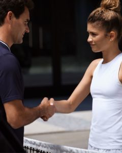 Federer et Zendaya se défient l’un à l’autre pour la marque suisse On