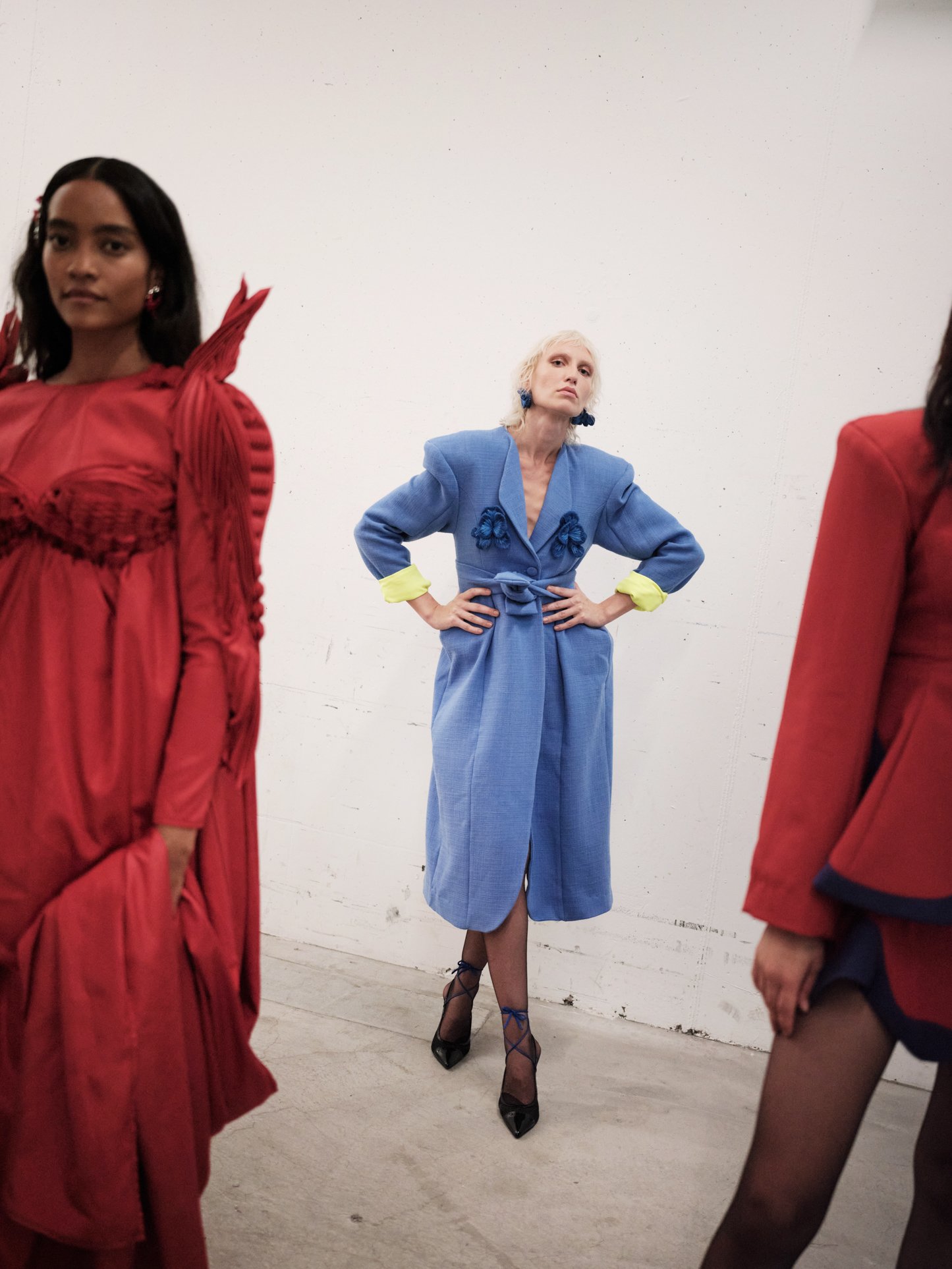 Collection de mode Ba Si Coulisses de Mode Suisse & Friends 2024. Images: Marc Medina