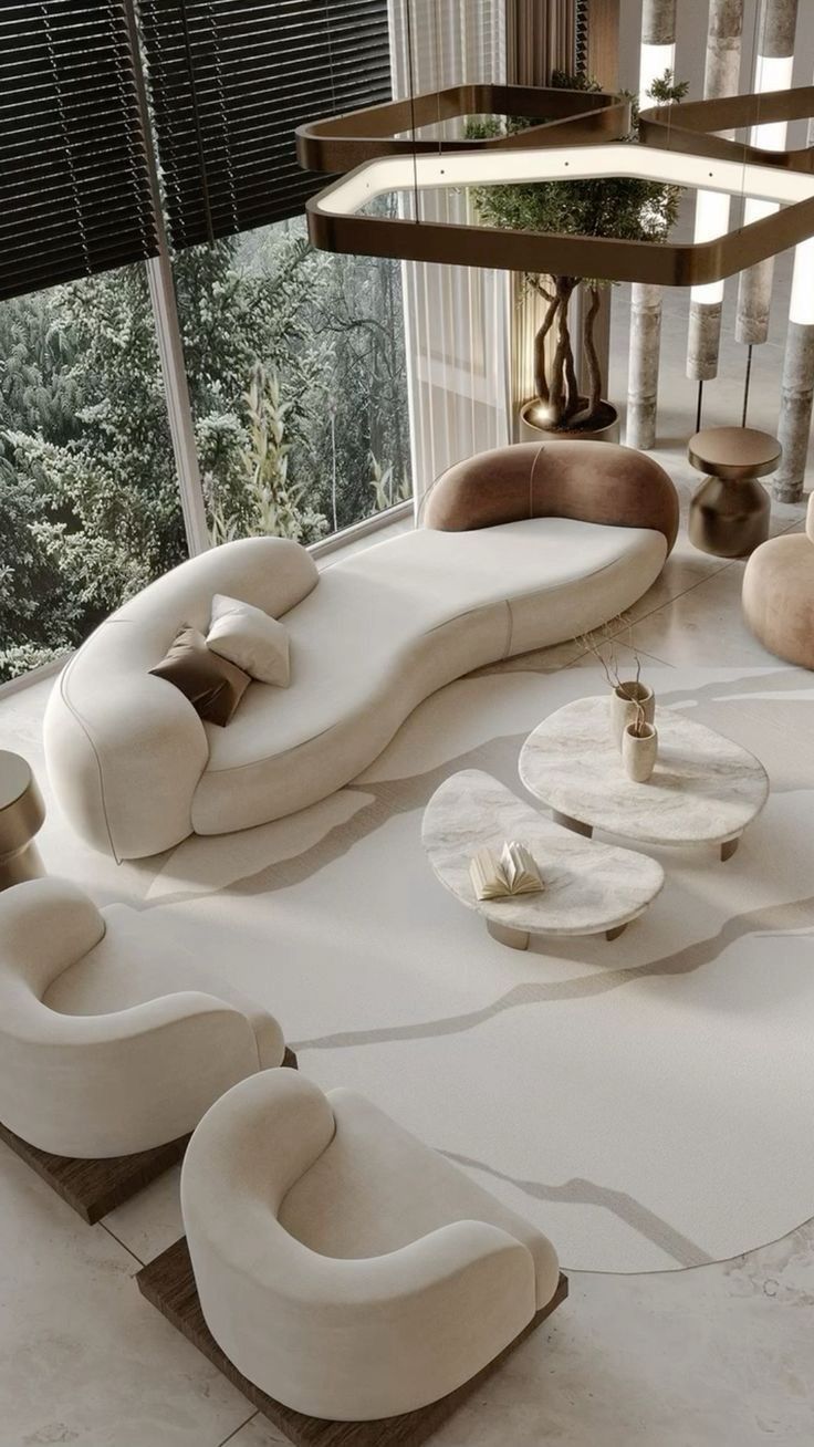 Déco blanc salon