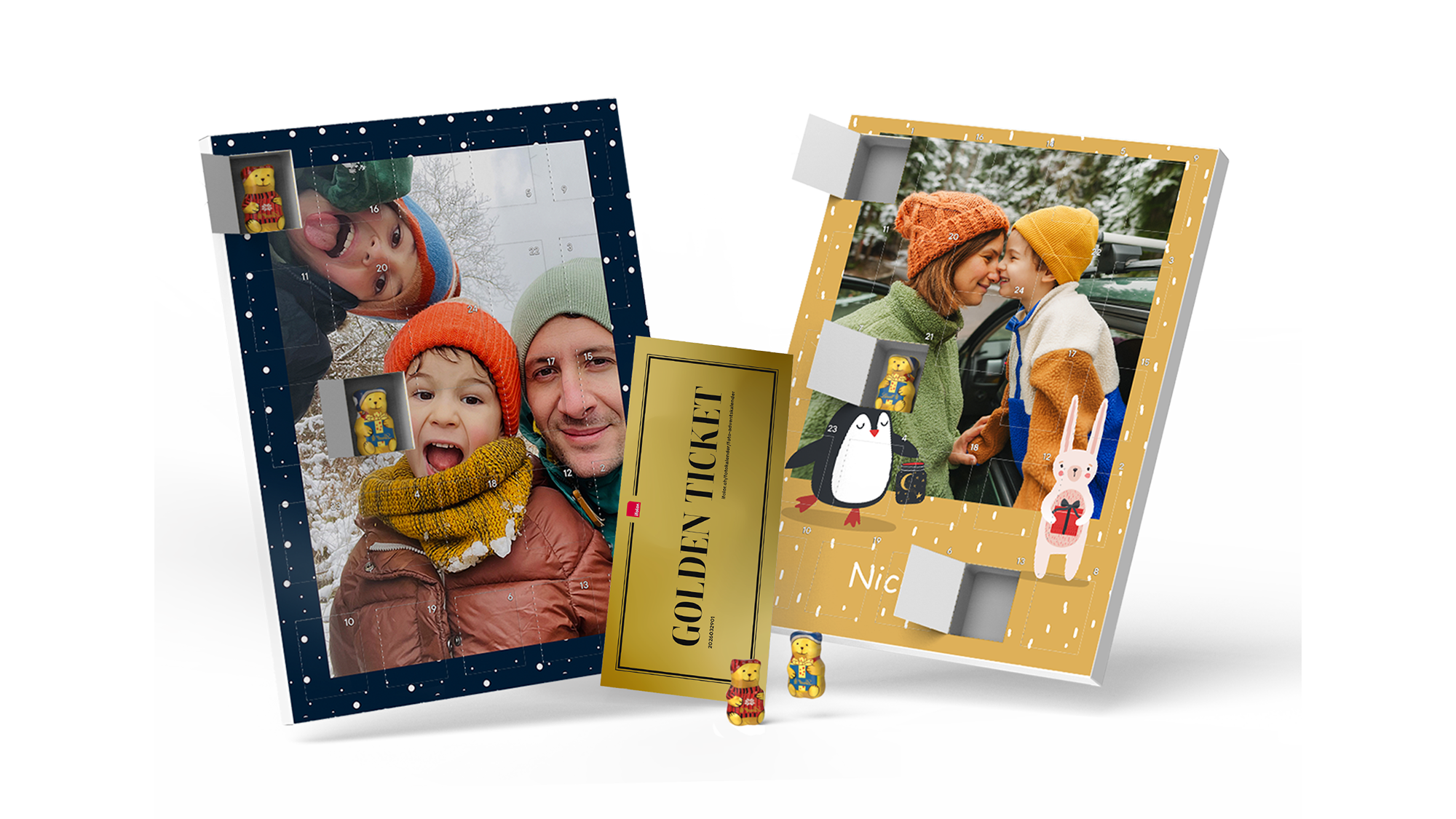 Calendriers de l'Avent ifolor x Lindt