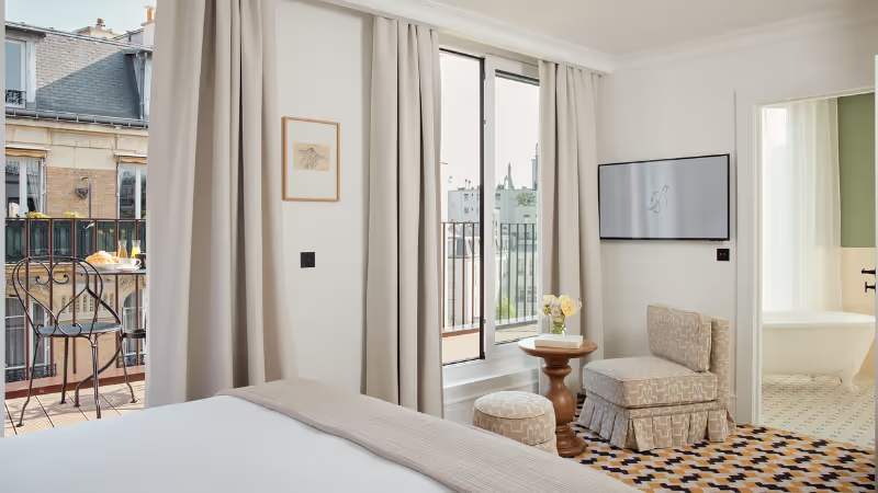 Hôtel Noucha : l’élégance haussmannienne en toute intimité