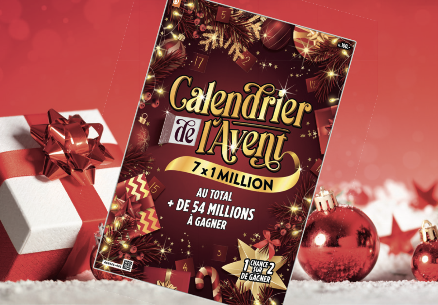 Loterie Romande : le Calendrier de L’Avent est de retour