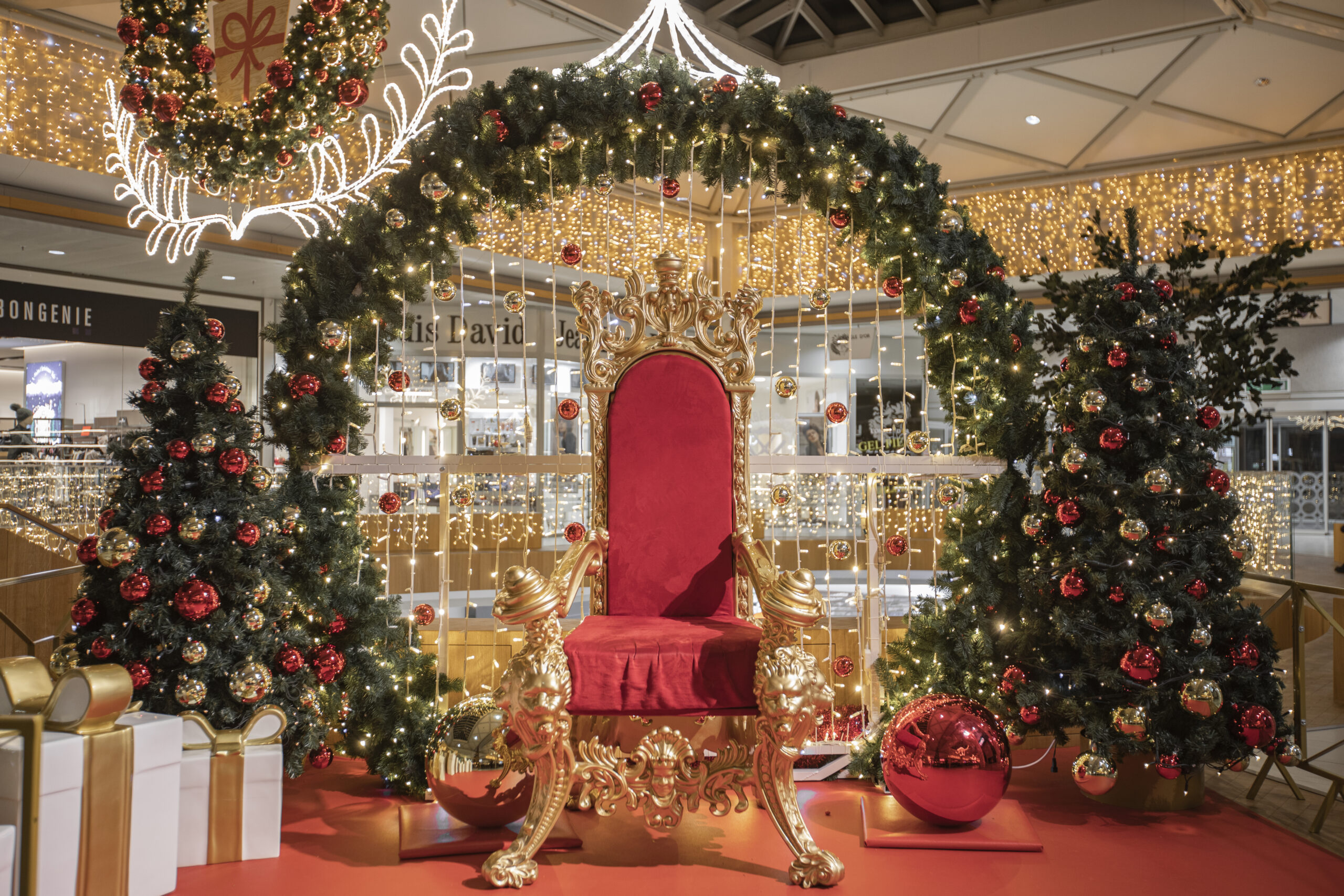 Un Noël féerique aux centres Manor