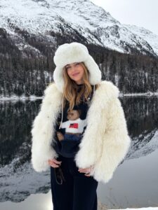 Chiara Ferragni à Saint-Moritz
