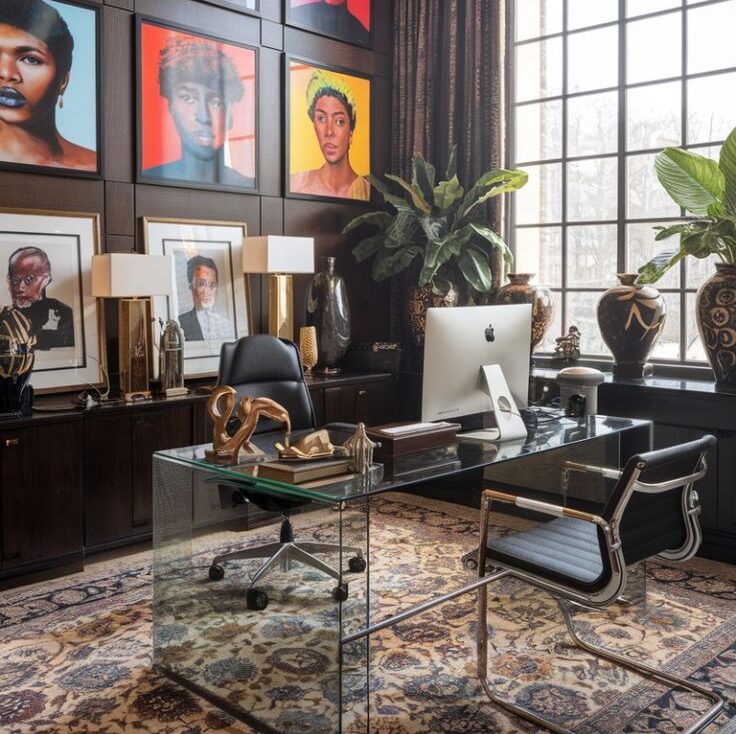 Vous allez adorer cette astuce pour relooker votre bureau facilement