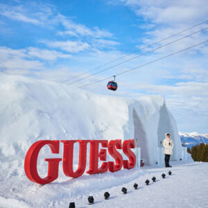défilé guess gstaad