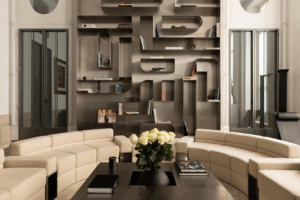 Karl Lagerfeld bureau de Paris.