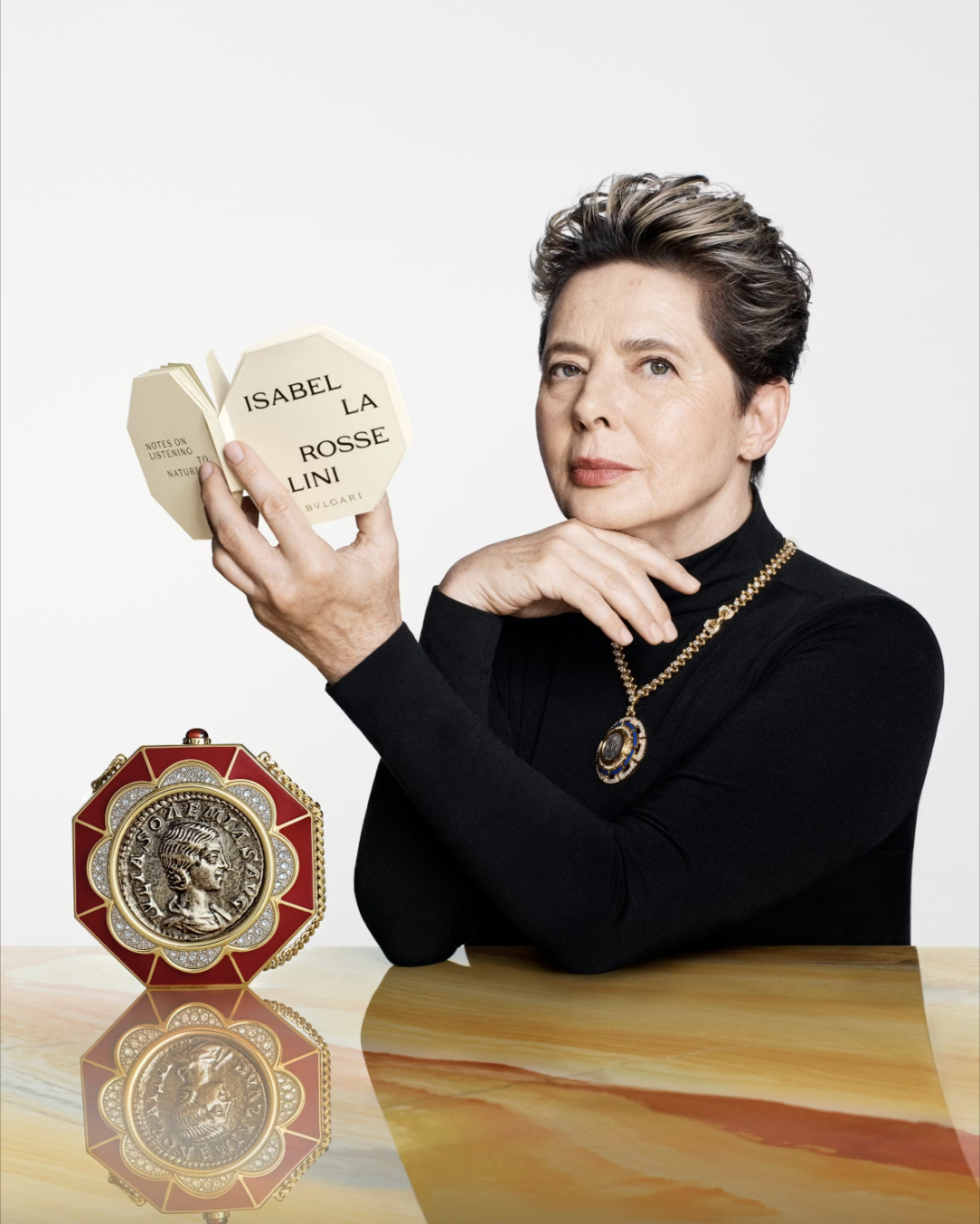 Isabella Rossellini bvlgari