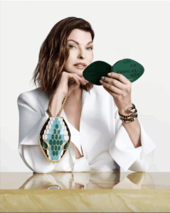 Linda Evangelista bvlgari