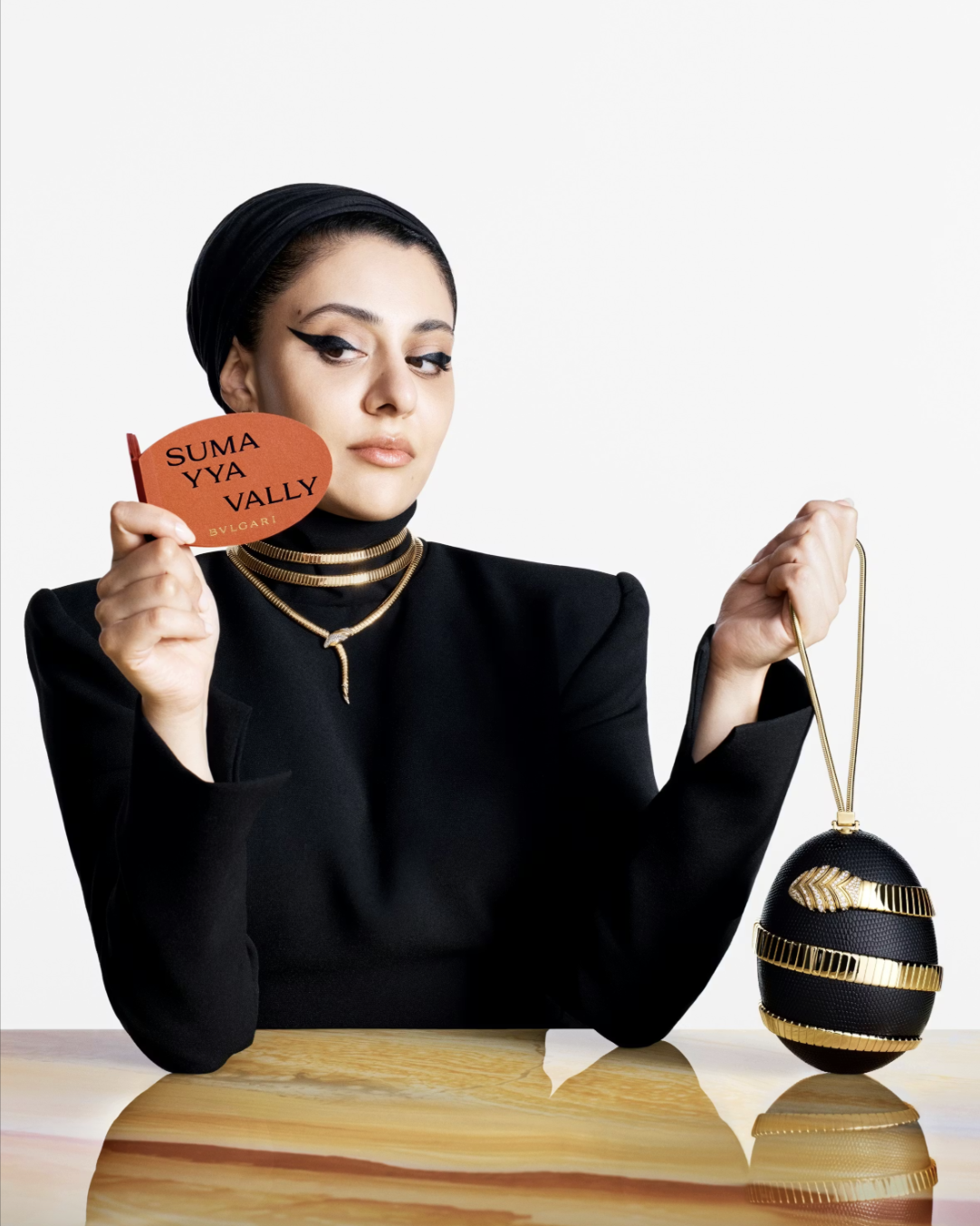 Sumayya Vally bvlgari