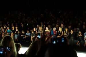 Public défilé de mode