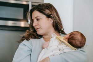 Maman dépression post-partum