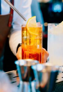 Boisson charbet cocktail
