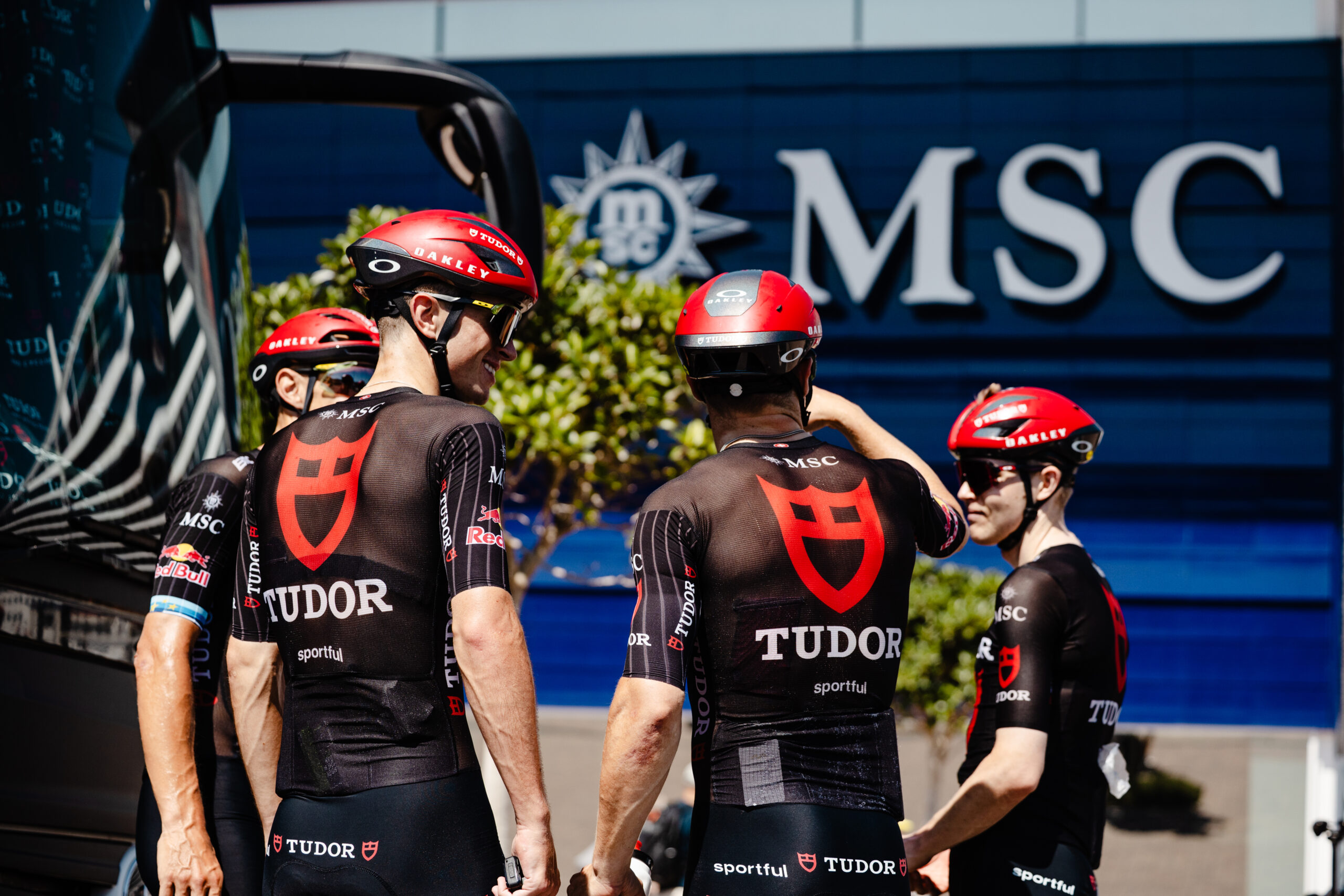 À bord du MSC World Europa, Fabian Cancellara : « Les femmes donnent une autre image du cyclisme, et je trouve cela très positif »