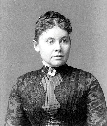 Lizzie Borden en 1890