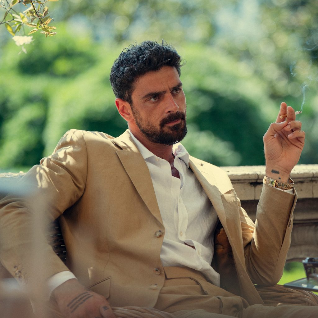 Michele Morrone dans le rôle de Francesco 'Cico' Maldini