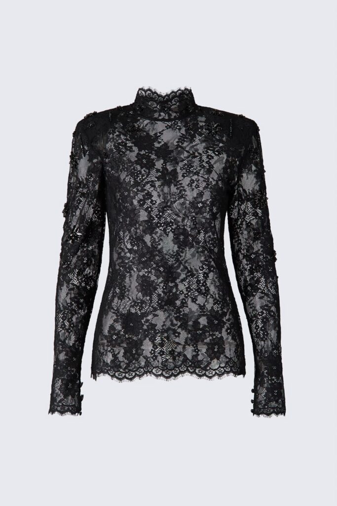 Top dentelle Collection H&M x Eli Saab