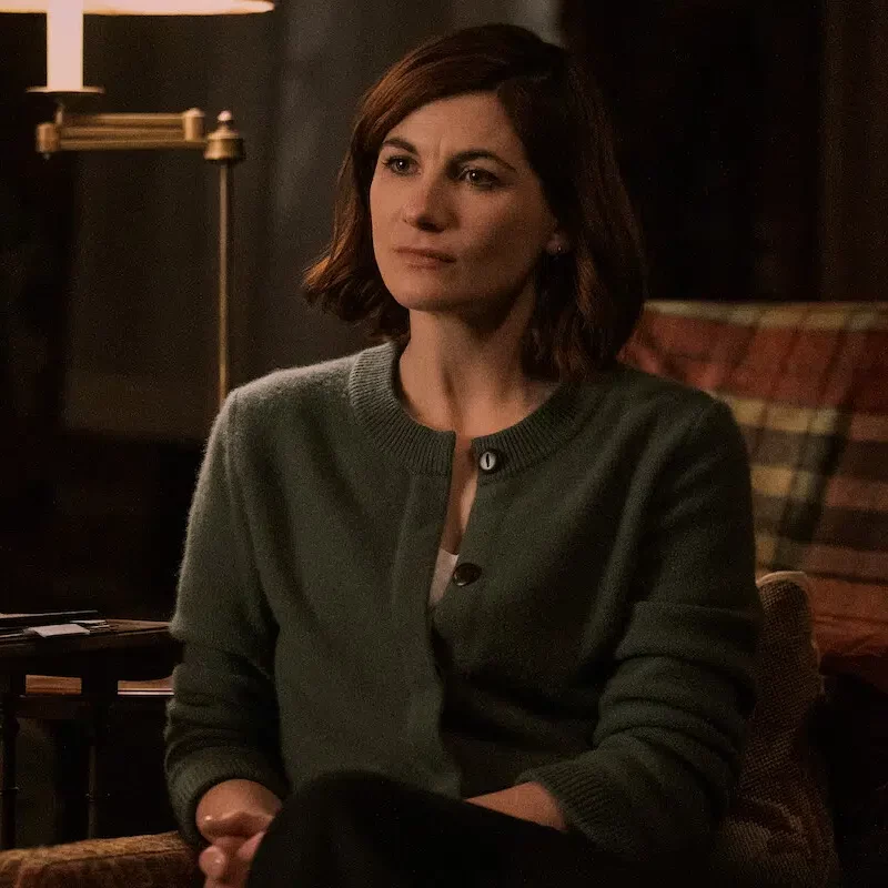 Jodie Whittaker dans le rôle de Bethan Vaughn dans la diplomate crédits : netlix